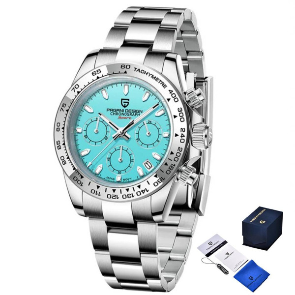 Женские часы Pagani Design PD-1727 Silver-Blue фото 1