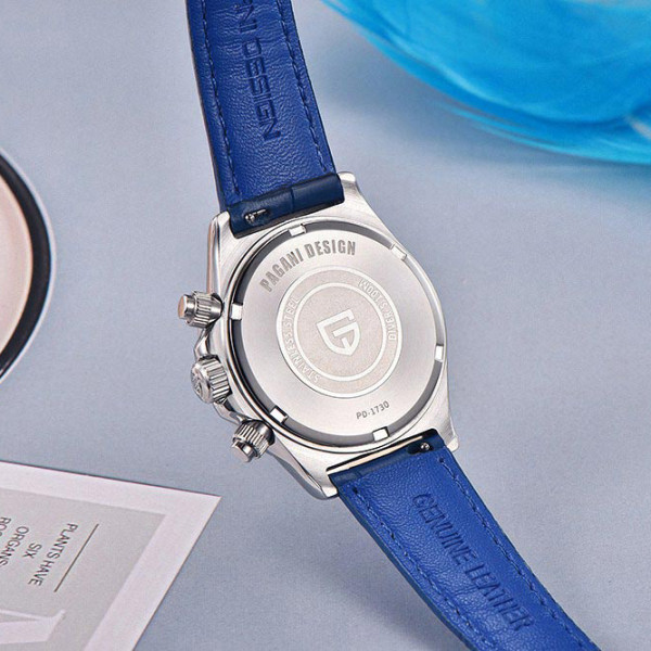 Жіночий годинник Pagani Design PD-1730 Silver-Blue фото 8