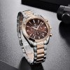 Мужские часы Pagani Design PD-1712 Silver-Rose Gold-Brown фото 4