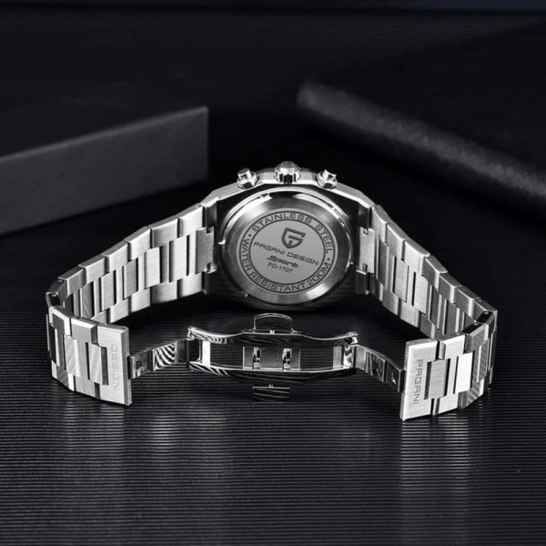 Мужские часы Pagani Design PD-1707 Silver-Silver фото 9