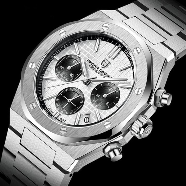Мужские часы Pagani Design PD-1707 Silver-Silver фото 4