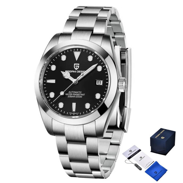 Мужские часы Pagani Design PD-1692 Silver-Black фото 1