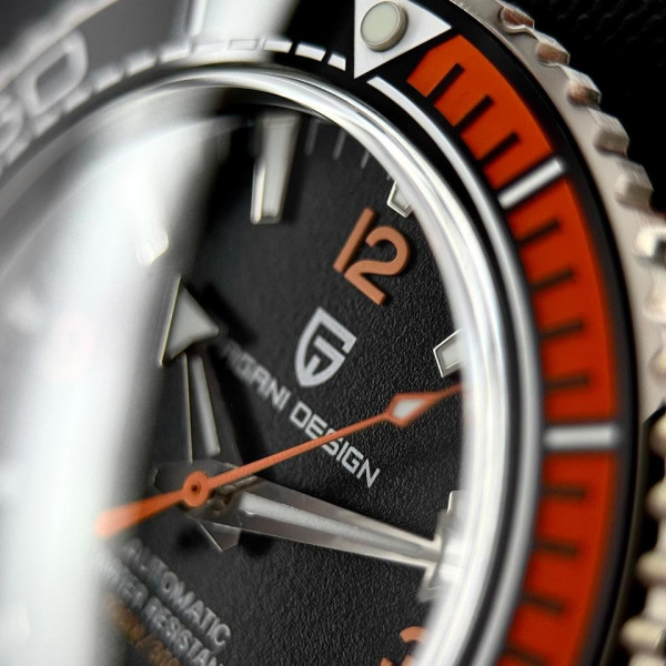 Мужские часы Pagani Design PD-1679 Silver-Black фото 10