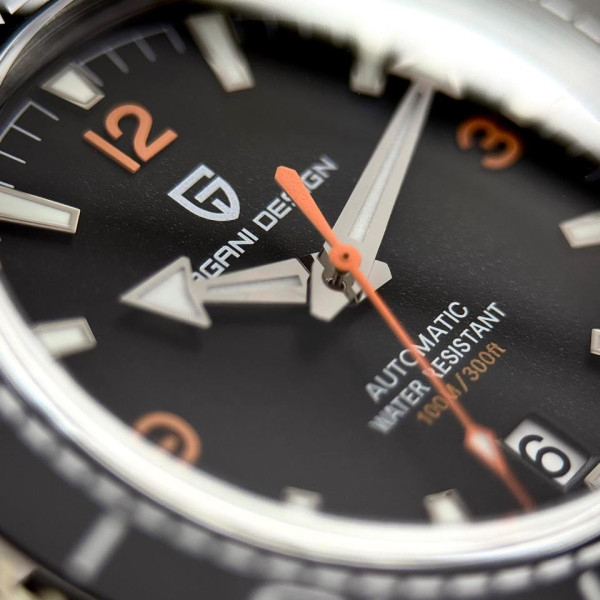 Мужские часы Pagani Design PD-1679 Silver-Black фото 13