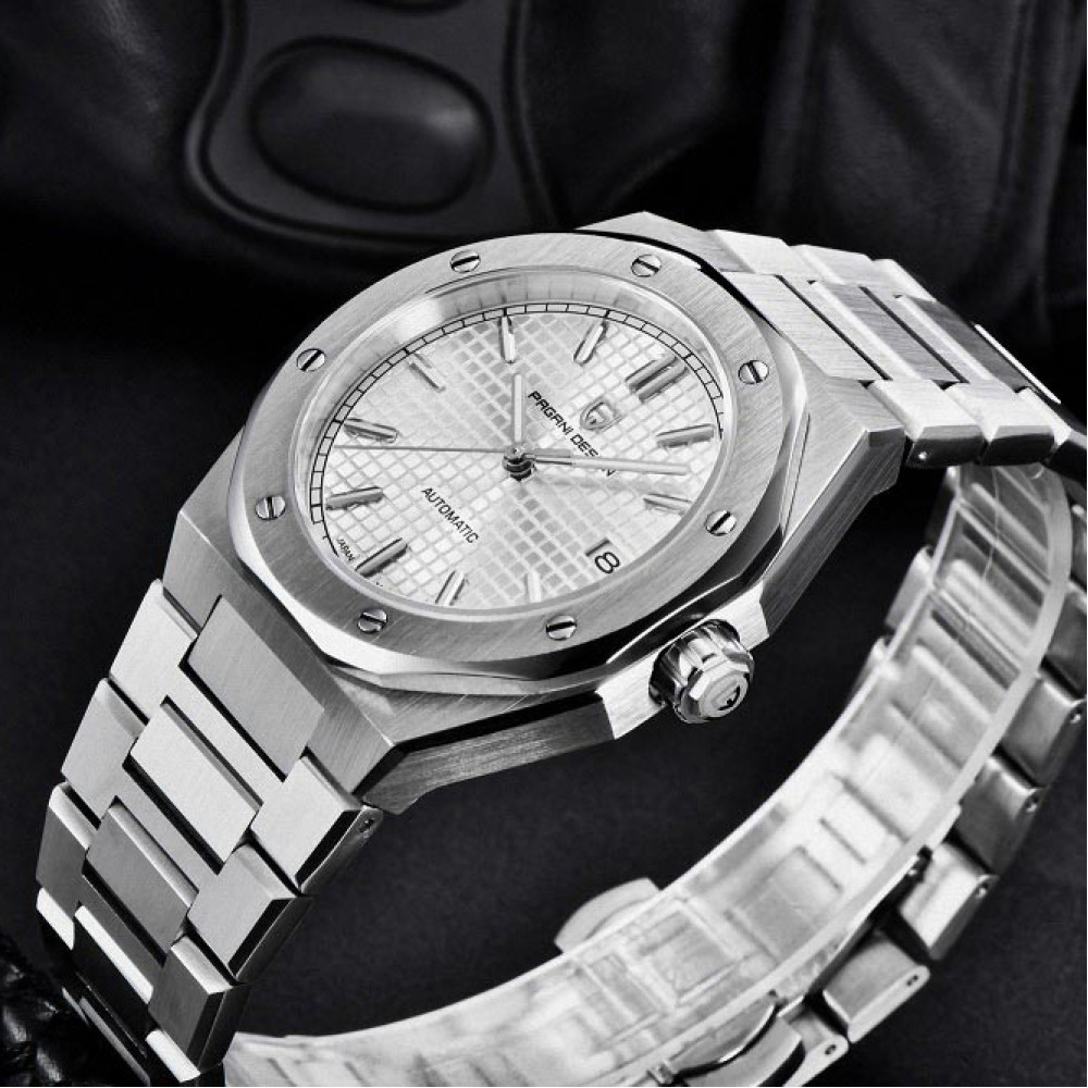 ⌚Купить Мужские часы Pagani Design PD-1673 Silver-Silver за 5 875