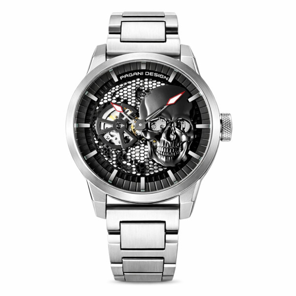 Мужские часы Pagani Design PD-1665 Silver-Black фото 1
