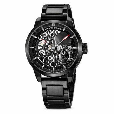 Чоловічий годинник Pagani Design PD-1665 All Black Metal