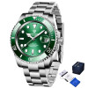 Мужские часы Pagani Design PD-1661 Silver-Green фото 2