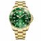 Pagani Design PD-1661 Yellow Gold-Green