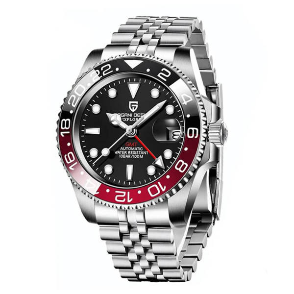 Мужские часы Pagani Design PD-1662 Black-Red фото 1