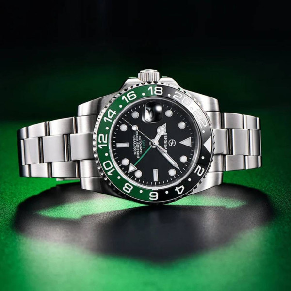 Мужские часы Pagani Design PD-1662 Black-Green фото 3