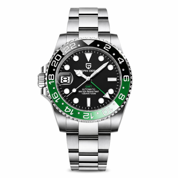 Чоловічий годинник Pagani Design PD-1662 Black-Green фото 1