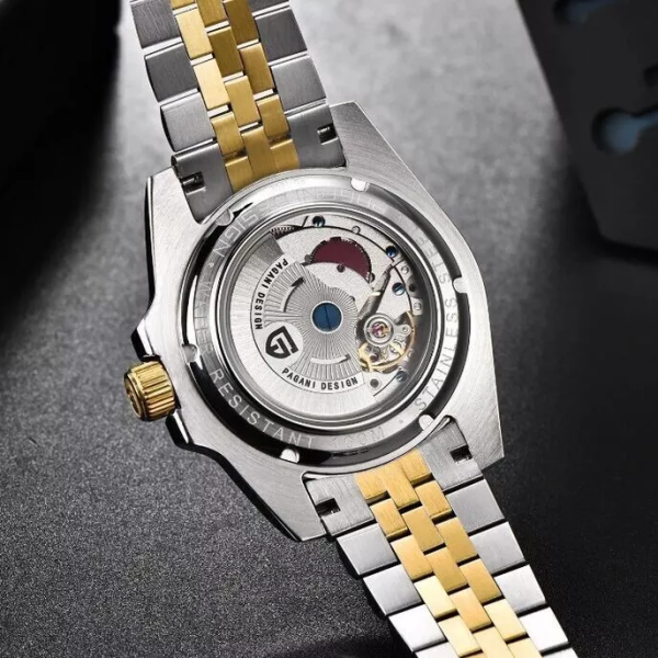 Чоловічий годинник Pagani Design PD-1662 Silver-Gold фото 7