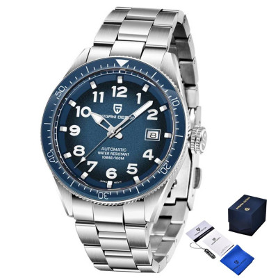 Pagani Design PD-1649 Silver-Blue Metal