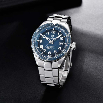 Pagani Design PD-1649 Silver-Blue Metal