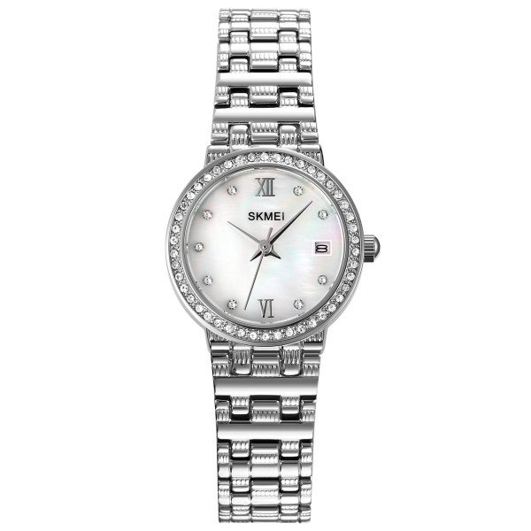 Жіночий годинник Skmei Q030SI Silver фото 1