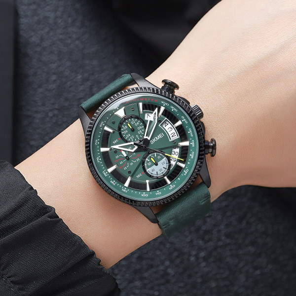 Чоловічий годинник Skmei 2059DKGN Dark Green фото 4