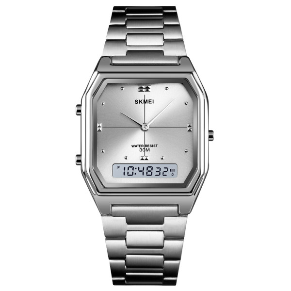Годинник наручний Skmei 2258SI Silver фото 1