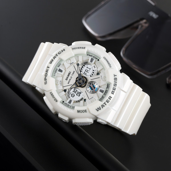 Мужские часы Skmei 2118WT White фото 6