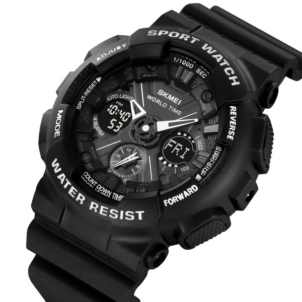 Чоловічий годинник Skmei 2118BK Black фото 4