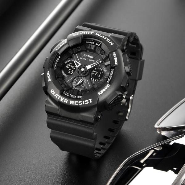 Чоловічий годинник Skmei 2118BK Black фото 6