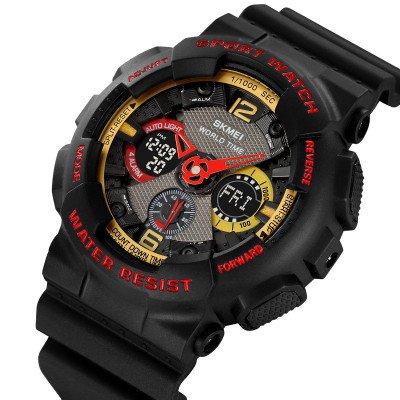 Skmei 2118BKRD Black-Red