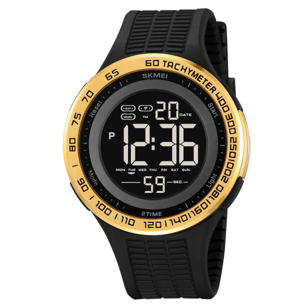 Чоловічий годинник Skmei 2155GD Gold фото 1