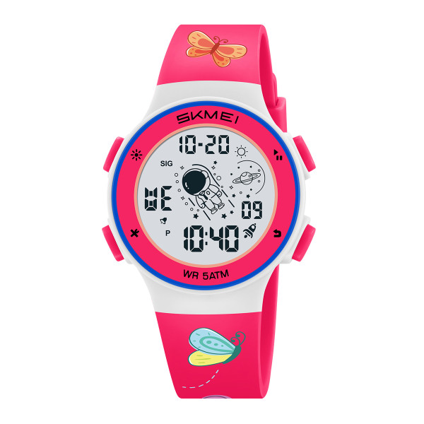 Дитячі годинники Skmei 2267PKBT Batterfly Rouse-Red фото 1