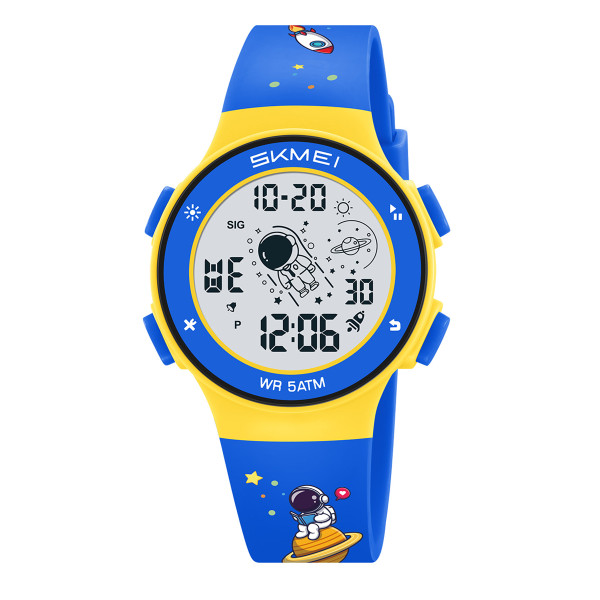 Детские часы Skmei 2267BUAT Astronaut- Blue фото 1