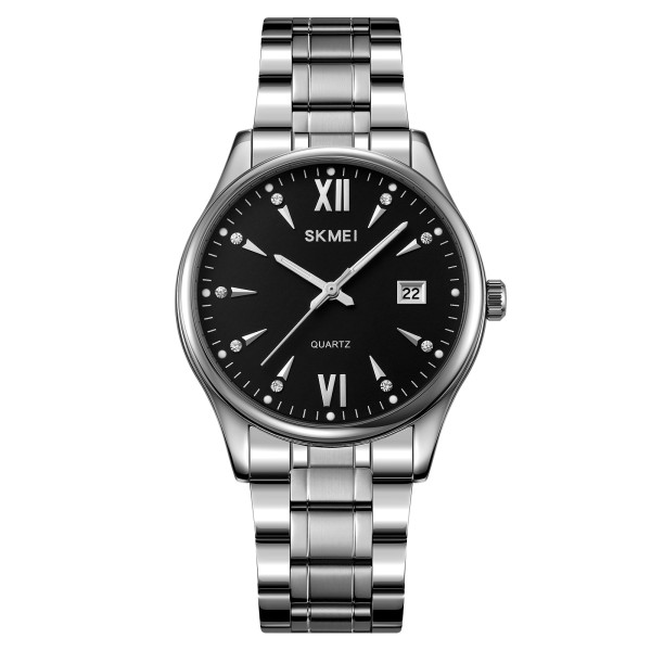 Мужские часы Skmei 2158SIBK Silver-Black фото 1