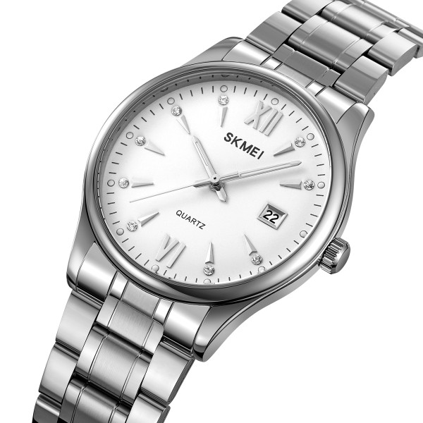 Чоловічий годинник Skmei 2158SIWT Silver-White фото 3