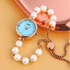 Жіночий годинник Skmei 1983BUWT Blue-White фото 4