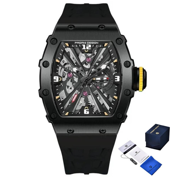 Мужские часы Pagani Design PD-1738 All Black фото 1