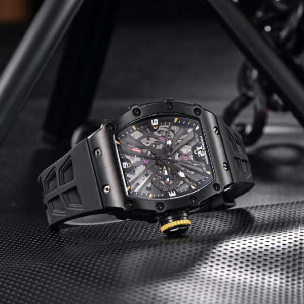 Чоловічий годинник Pagani Design PD-1738 All Black фото 5