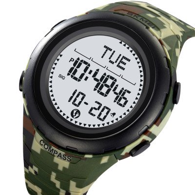 Skmei 2166CMGN Army Green Camouflage