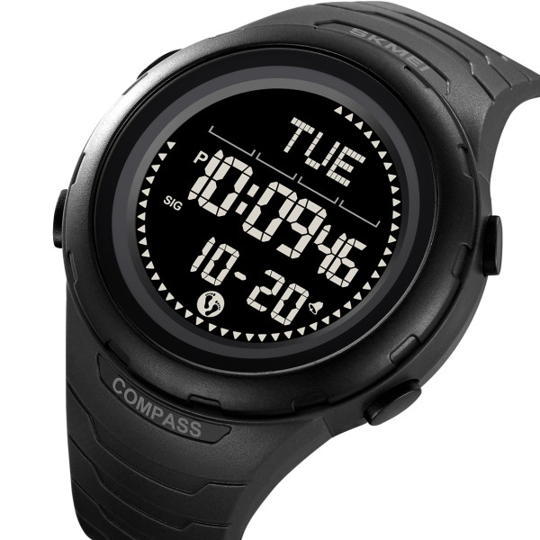 Мужские часы Skmei 2166BKBK Black-black фото 4