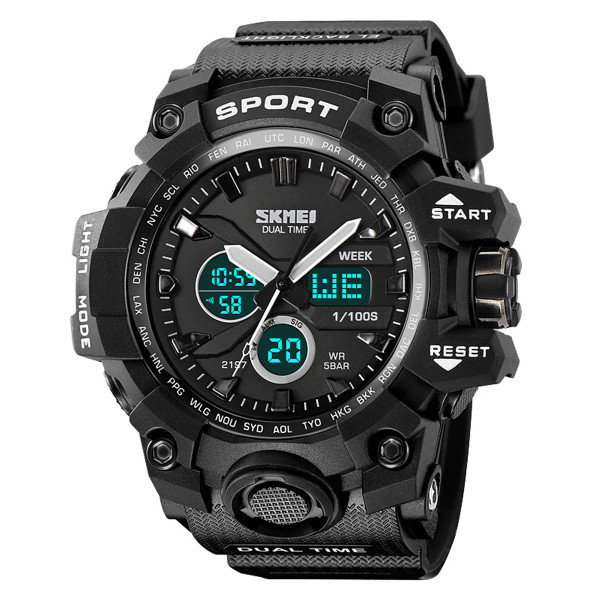 Мужские часы Skmei 2197BK Black фото 3