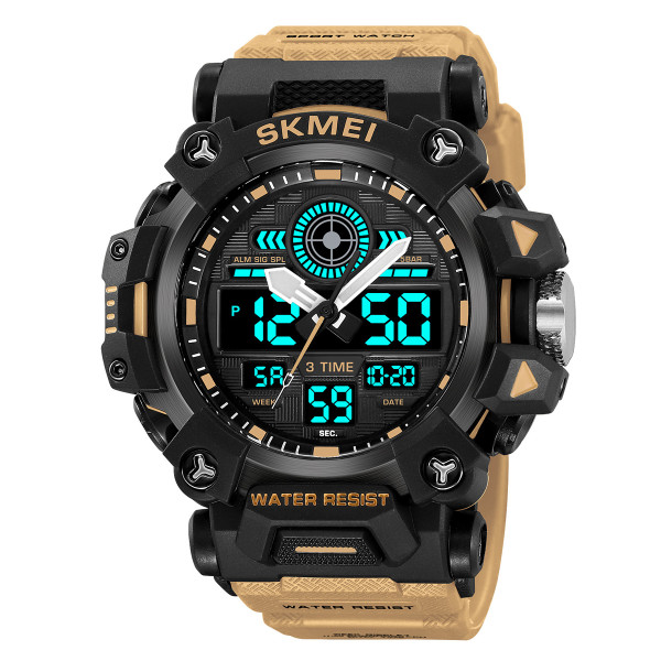 Чоловічий годинник Skmei 2226KH Khaki фото 3