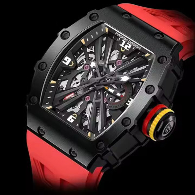 Чоловічий годинник Pagani Design PD-1738 Black-Red