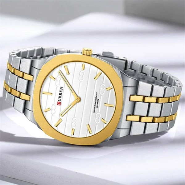 Чоловічий годинник Curren 8444 White фото 4