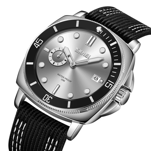 Чоловічий годинник Skmei 9328SI Silver фото 3