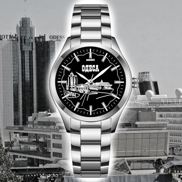 Жіночий годинник Awarder 035 Одеса II Silver-Black фото 3