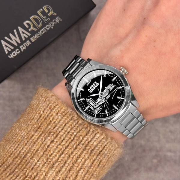 Жіночий годинник Awarder 035 Одеса II Silver-Black фото 4
