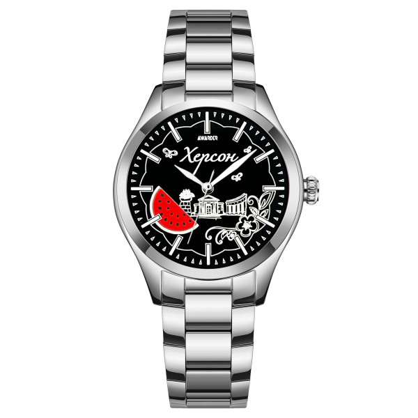 Женские часы Awarder 035 Херсон I Silver-Black фото 1