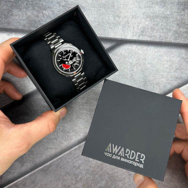 Женские часы Awarder 035 Херсон I Silver-Black фото 6