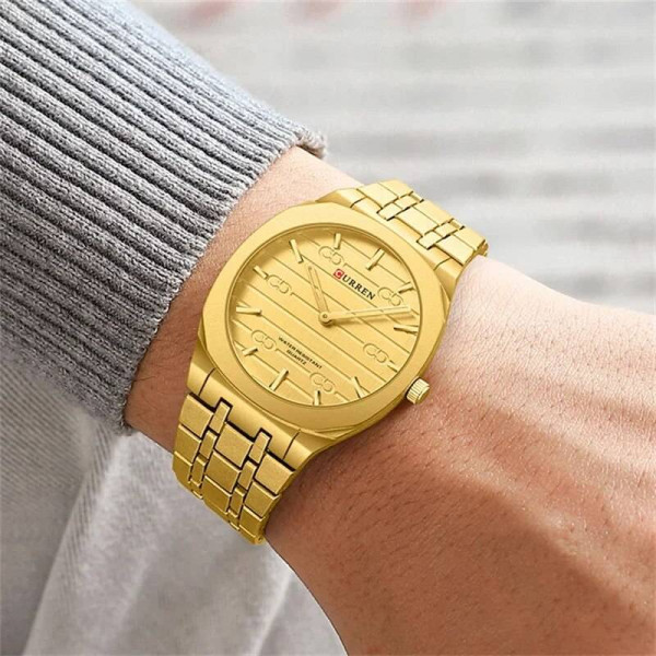 Мужские часы Curren 8444 Gold фото 5