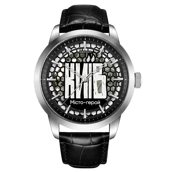 Мужские часы скелетон Awarder 043 Киев I Города Герои, японський механизм фото 1