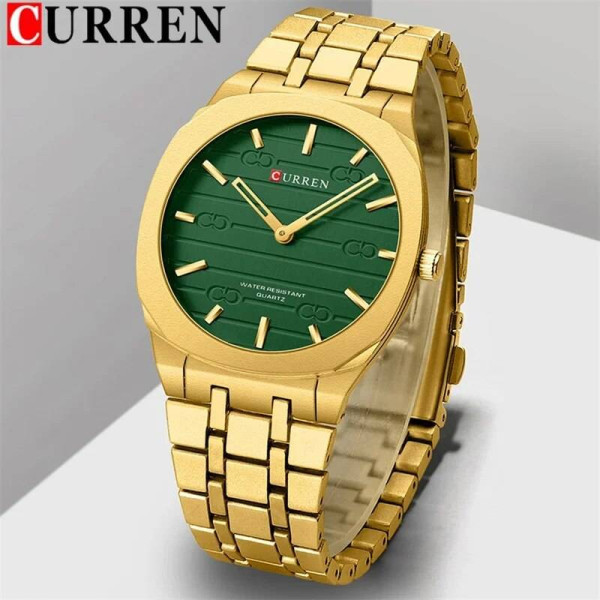 Кварцевые часы Curren 8444 Green фото 3