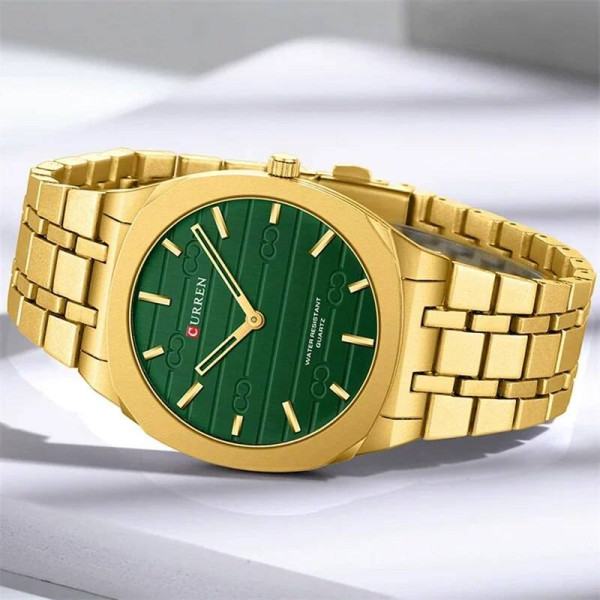 Кварцевые часы Curren 8444 Green фото 4
