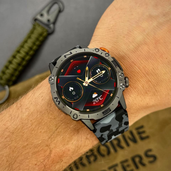 Смарт часы Modfit Combat Black Army фото 12